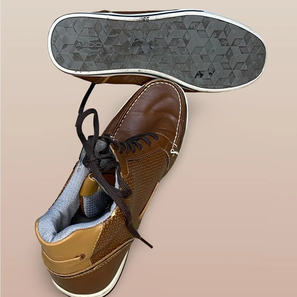 Aldo brown leather